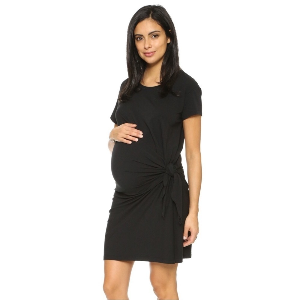 Hatch Black Maternity Dress